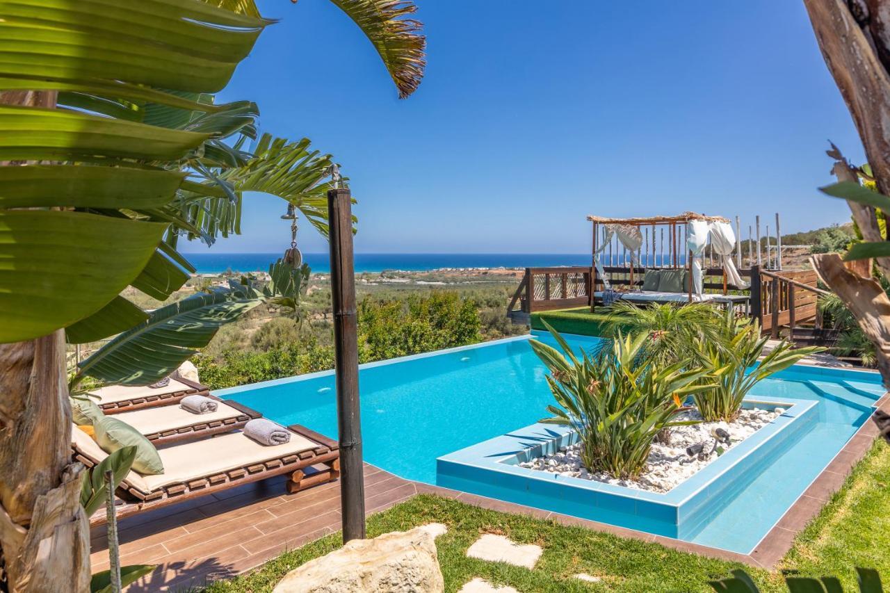 Villa Ioulia Gouvai Exteriör bild